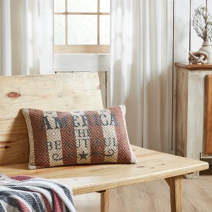 America The Beautiful Pillow 14x22 VHC Brands - 1 of 1