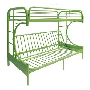 Twin Over Full/Futon Eclipse Bunk Bed Green - Acme