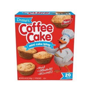 Drake's Coffee Cake Mini Cake Bites - 8.44oz/5ct - 1 of 3