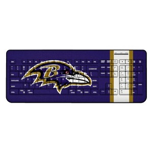 NFL AFC Teams Stripe Wireless USB Keyboard - 1 of 4