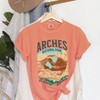 Simply Sage Market Women's Arches National Park Explore More Short Sleeve Garment Dyed Tee - 3 of 4