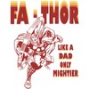 Men's Marvel Fa-Thor Like a Dad Only Mightier Comic Thor Long Sleeve Shirt - 2 of 4