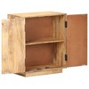 vidaXL Sideboard 23.6 inches x13.8 inches x27.6 inches  Solid Mango Wood - 2 of 4