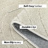 Runner Rug – Shaggy, Soft, Non-Slip, Non-Shedding Indoor Hallway Runner, Accent Rug with Modern Wave Pattern for Bedroom, Nursery - 4 of 4