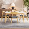5-Piece Dining Set with Kitchen Table and 4 Chairs - 3 of 4