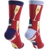 Pavilion Gift Company - Prosecco & Raspberries - S/M Unisex Socks - Socks - 4 of 4