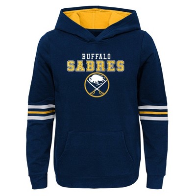  NHL Buffalo Sabres Girls' Open Neck Fleece Hoodie - XS 