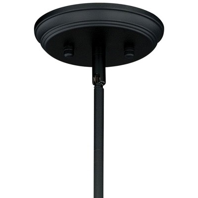 Mini Farmhouse Incandescent Glass Pendant in Oil Rubbed Bronze