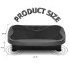 SEVOBAL Exercise Trainers Vibration Plate Fitness Platform Shaking Workout Board Lymphatic Drainage Weight Loss for Home Gym, Gray, 22.1"*13.8"*6.1" - 2 of 4