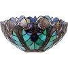 Chloe Lighting Liaison Victorian-Style 1-Light Wall Sconce 12" Shade - 2 of 4