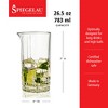 Spiegelau Perfect Mixing Glass - Large European Crystal Cocktail Glassware, Dishwasher Safe, 26.5 Oz - Set of 1 - 3 of 4