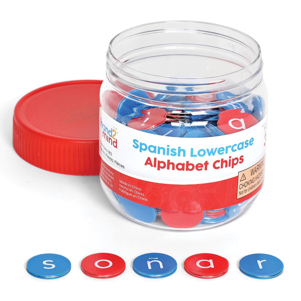 Photos - Educational Toy Hand2Mind Lowercase Alphabet Chips (Spanish)