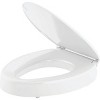 Kohler   Quiet-Close Elevated Elongated Toilet Seat, White 25875-0 - 4 of 4