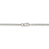 Black Bow Jewelry 1.9mm, Sterling Silver, Solid Box Chain Necklace - 4 of 4