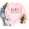 Simply Sage Market Women's Graphic Sweatshirt Tis The Season Trees - 2 of 2