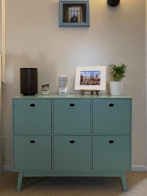 Jamie Storage Cabinet Gray - Buylateral