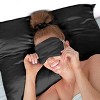 Kitsch Satin Sleep Set - Black - 4 of 4