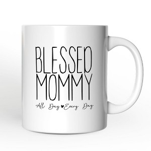 New Mom Mug, Blessed Mommy Gift (Non-Custom Only)| OrnamentallyYou - 1 of 4