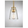 Savoy House Calhoun 1 - Light Pendant in  Warm Brass - 3 of 4