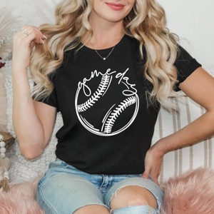 Simply Sage Market Women's Game Day Baseball Short Sleeve Graphic Tee - 1 of 3