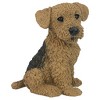Design Toscano Airedale Puppy Dog Statue - 3 of 4