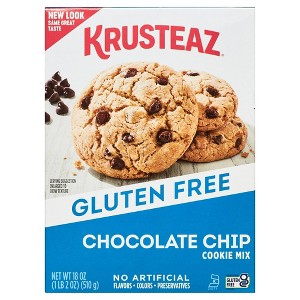 Krusteaz Gluten Free Chocolate Chip Cookie Mix,18 oz. Box (Pack of 2) - 1 of 4