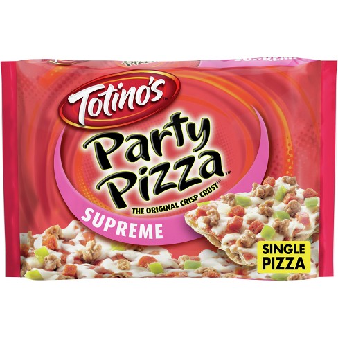 Totino's Supreme Party Frozen Pizza - 10.9oz - image 1 of 4