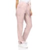 Medichic Women's Joelle 6-Pocket Stretch Cargo Straight Leg Scrub Pants - 3 of 4