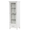 Delaney Linen Cabinet with 1 Door and 1 Bottom Drawer - 3 of 4