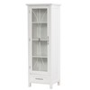 Delaney Linen Cabinet with 1 Door and 1 Bottom Drawer - image 3 of 4