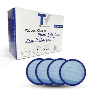 Topvacuumparts 4-Pk 304087001 Filters Compatible for Hoover WindTunnel Upright Vacuum Cleaner UH71250 UH72630 UH72625 UH72615 UH71012 UH70605 UH71214 - 1 of 4