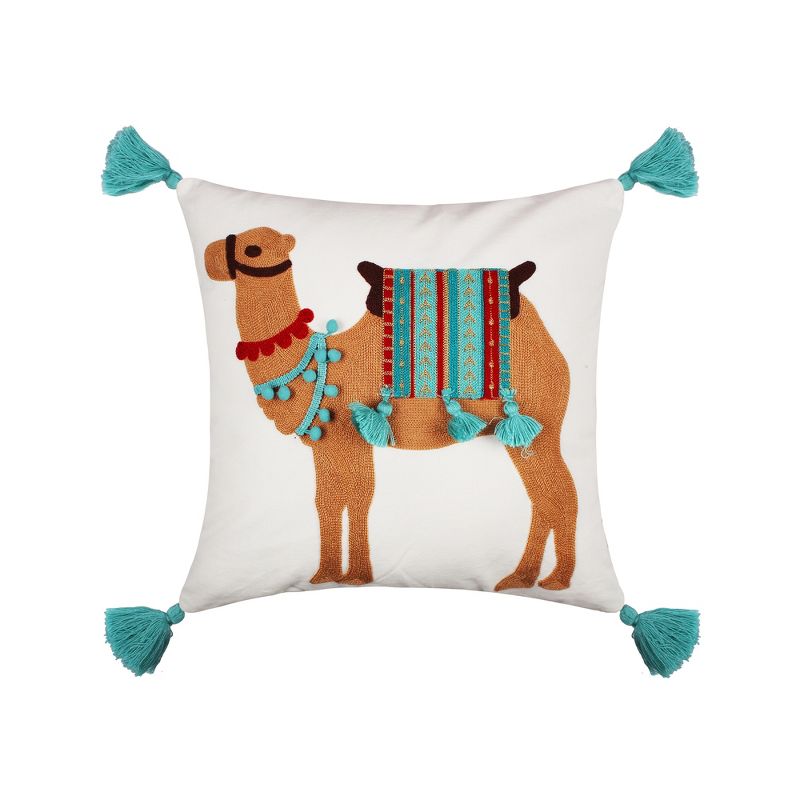 Veranda Camel Decorative Pillow - Levtex Home, 1 of 4
