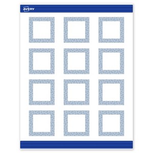 Avery Square Business Cards, Polka Dots Design, 2" x 2", 120ct - 1 of 4