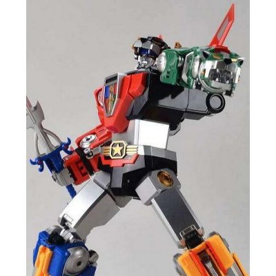 Toynami Voltron Super Posable Actionfigur – Die Cast Metall & Kunststoff, 25 Gelenke, LED-Augen, Schwerter & Schild, 12,7 Cm, Sammler-Edition