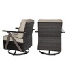 UPTION Polyethylene (PE) Wicker Outdoor Patio Sofa with Cushions - 2 of 4