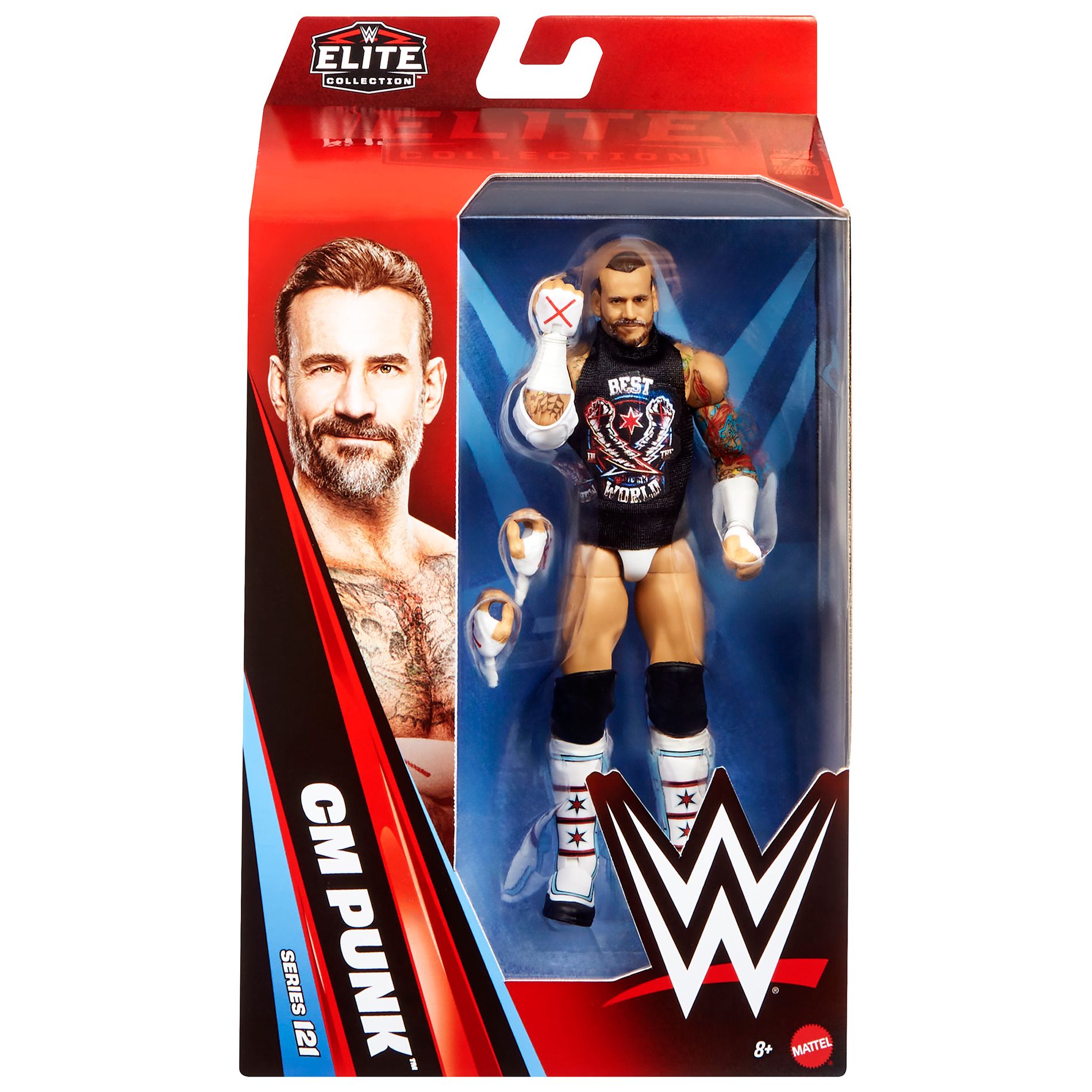 WWE Elite 121 CM Punk Action Figure
