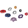 BEYBLADE 3PK Burst Speedstorm Thunder Threat 3-Pack – Kolossal Fafnir F6, Spear Dullahan D6, Brave Roktavor R6 – App Codes, Competitive Tops - 2 of 3