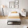 All Sizes Heavy Duty Metal Platform Bed Frame Low Profile No Box Spring Needed Noise Free Easy Assembly - 4 of 4