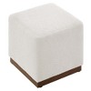 Modway Tilden 17 in. Square Boucle Upholstered Ottoman - 3 of 4