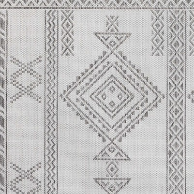 off white, medium gray, light gray