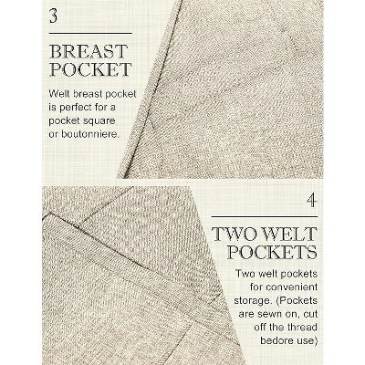 COOFANDY Men's Blazer Casual Slim Fit Sport Coats Two Button Lightweight Suit Jacket