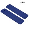 Unique Bargains Portable Mini Pocket Felt Home Office Travel Pen Case 4 Pcs - 3 of 4