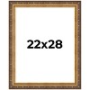 PosterPalooza | Museum Gold Picture Frame - UV Acrylic, Foam Board Backing, Hanging Hardware - 2 of 4