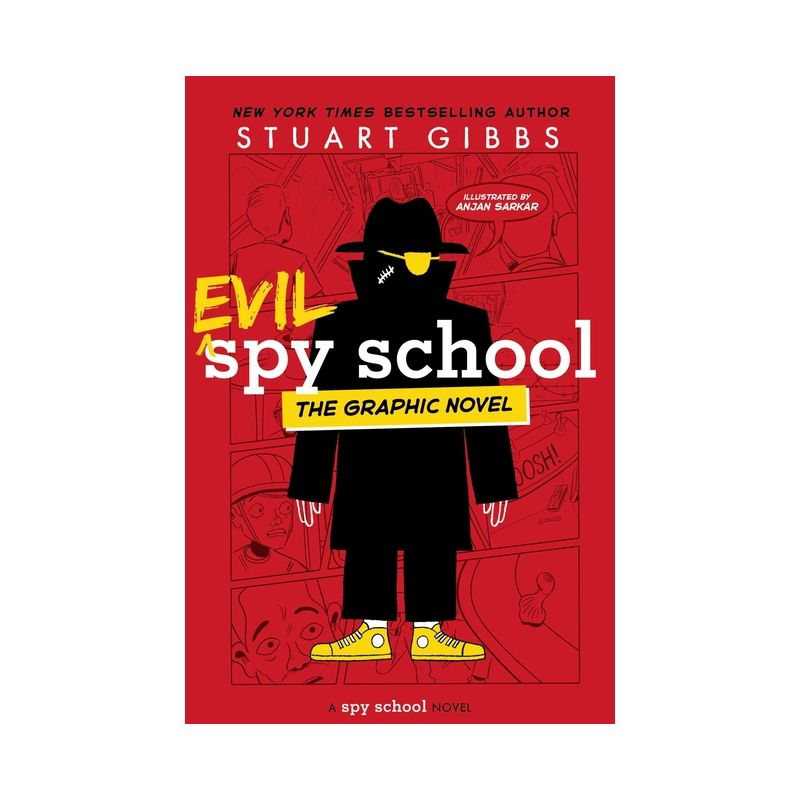 Evil Spy School the Graphic Novel - by Stuart Gibbs, 1 of 2