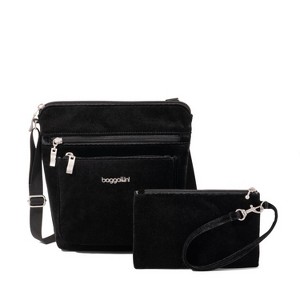 baggallini Women's Pocket Crossbody Bag with RFID Wristlet - 1 of 4