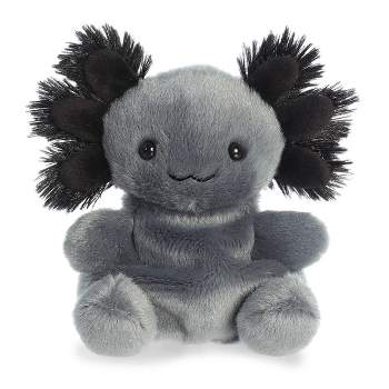 Aurora Mini Onyx Axolotl Palm Pals Adorable Stuffed Animal Black 5"