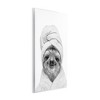 Stupell Industries Sloth In Bathrobe Animal Portrait, 10" x 15" - 3 of 4