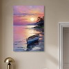 Art Remedy Quaint Sunset Shore Beach Life Inspired Wall Art Unframed - 2 of 4
