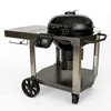 LoCo Cookers Outdoor Kettle Grill with Cart and Portable Cover, 22.5 Inch, Black - 2 of 4
