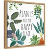 Amanti Art Plant Home I by Farida Zaman Canvas Wall Art Print Framed 16 x 16-in. - 3 of 4